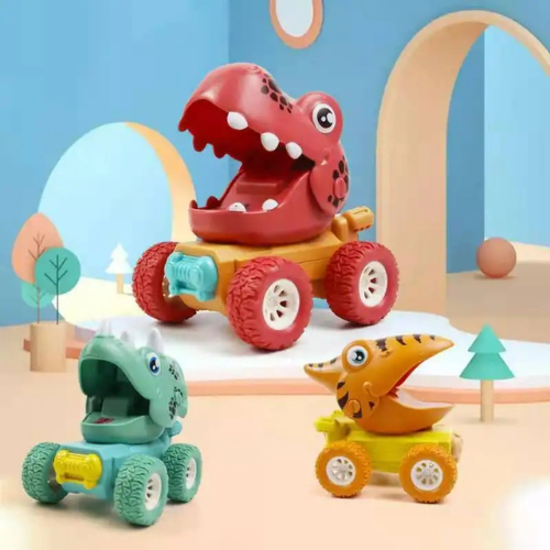 DINOTRUCK - Dinosaur-shaped trucks