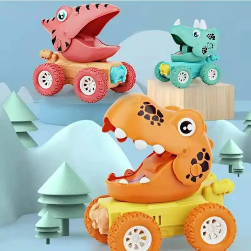 DINOTRUCK - Dinosaur-shaped trucks