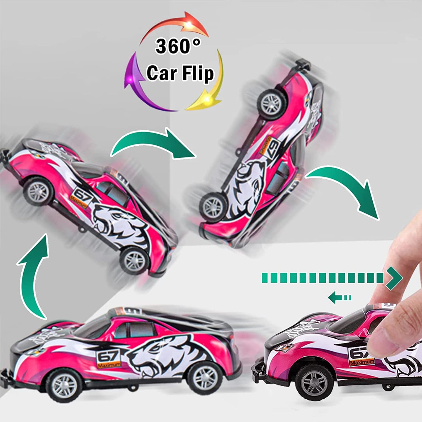 Stunt Car (4-Pack) - Drivecar