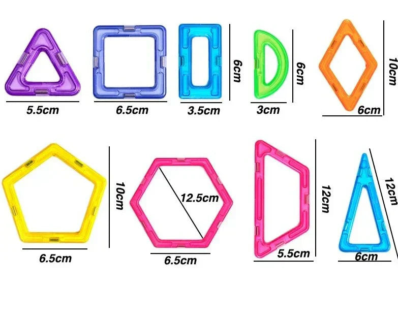 MAGNETIC CONSTRUCTOR - Let your children's imagination run wild