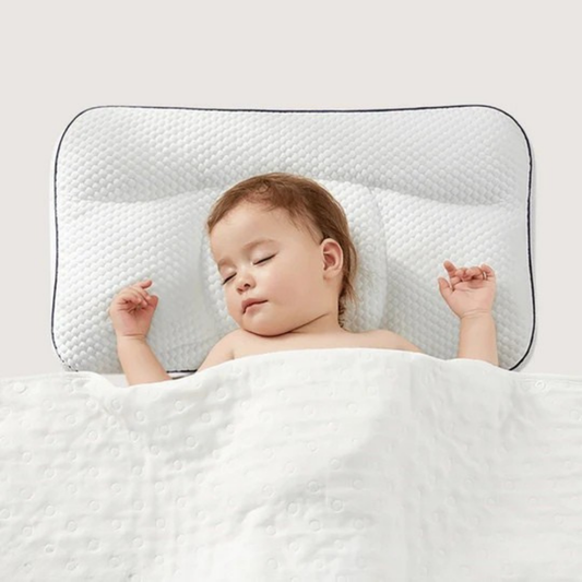 FLUFFY CLOUD - Anti-Bacterial and Breathable Cotton Neck Pillow for Children.