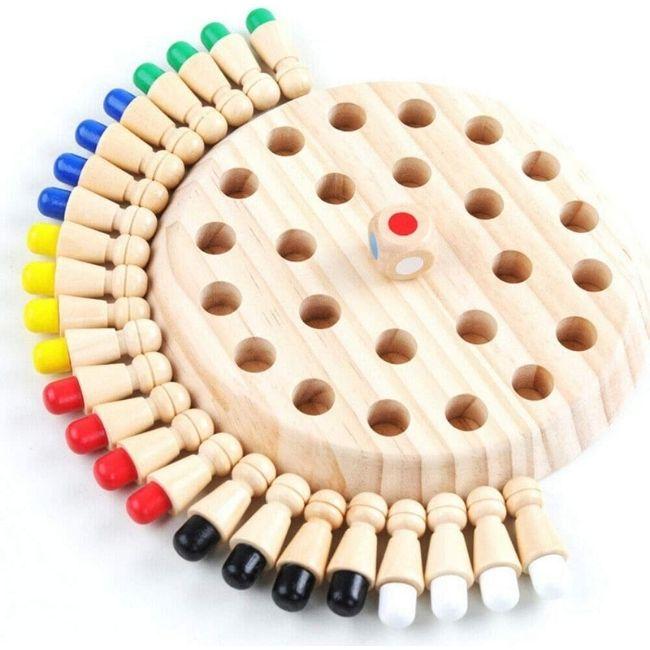 WoodJoy - color memory chess set