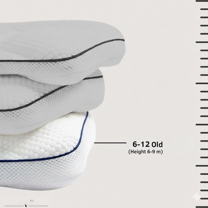 FLUFFY CLOUD - Anti-Bacterial and Breathable Cotton Neck Pillow for Children.