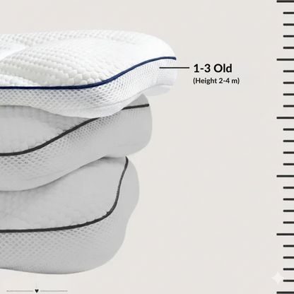 FLUFFY CLOUD - Anti-Bacterial and Breathable Cotton Neck Pillow for Children.