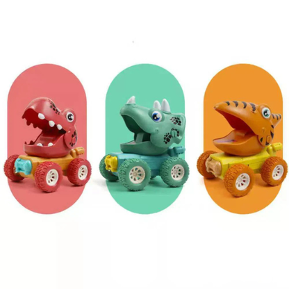 DINOTRUCK - Dinosaur-shaped trucks