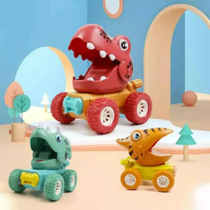 DINOTRUCK - Dinosaur-shaped trucks
