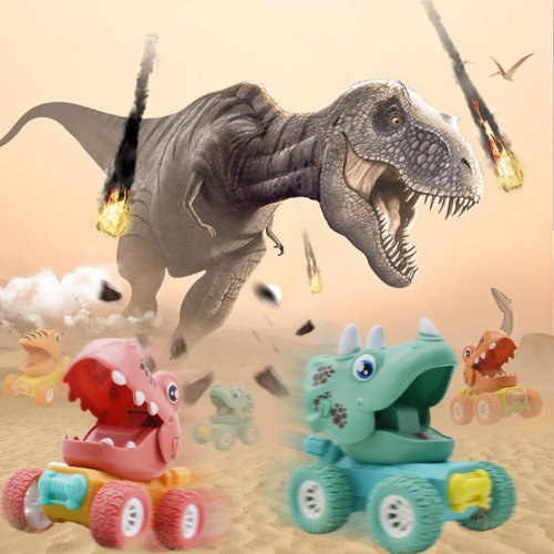 DINOTRUCK - Dinosaur-shaped trucks