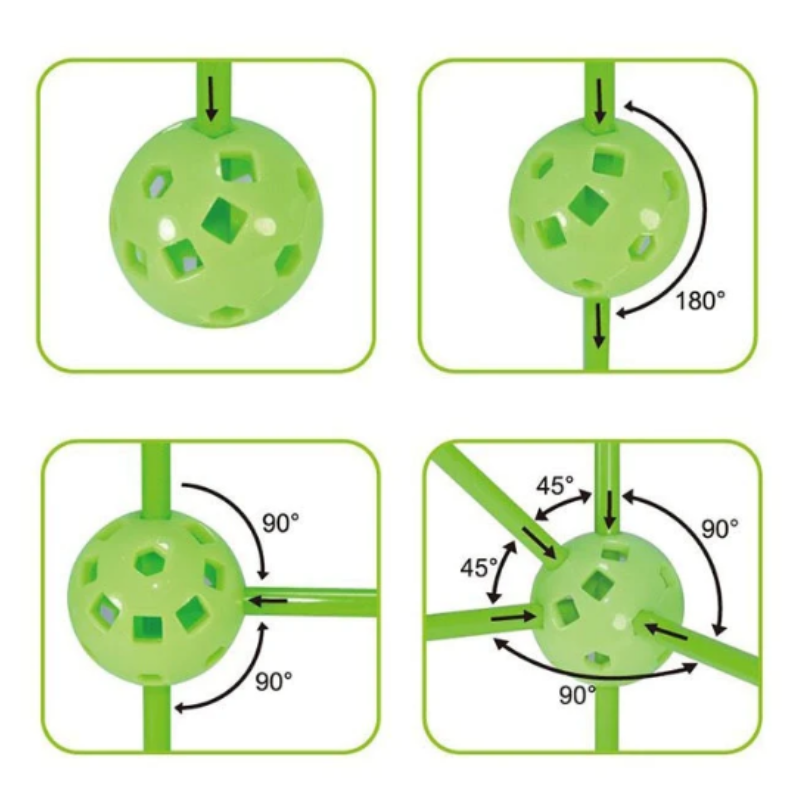 3D Construction Kit for Children - Xity Toy