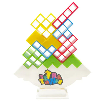 Balancing Tetris Tower - Tetra