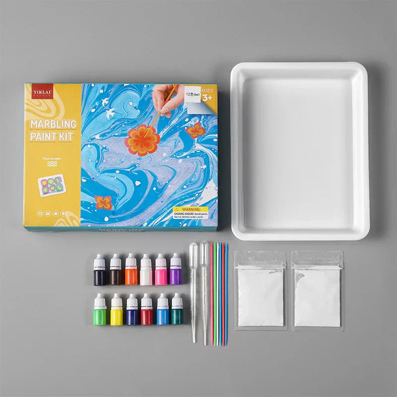 Marbréo - Water-based paint set