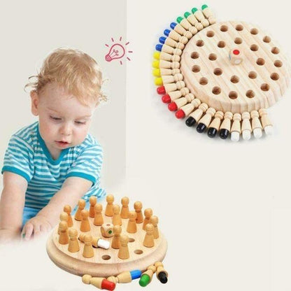 WoodJoy - color memory chess set