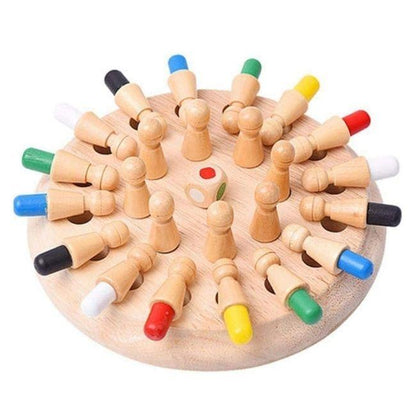 WoodJoy - color memory chess set