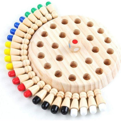 WoodJoy - color memory chess set